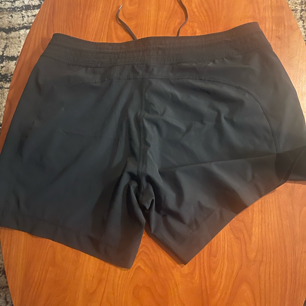 Avia Black Athletic Shorts with Drawstring Waist
